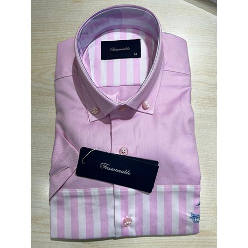  EXQUISITE DESIGNER'S LIGHT PURPLE AND WHITE STRIPPED LONG SLEEVE SHIRT BY FASSONABLE | AVAILABLE IN ALL SIZES (SWNL) (N) - deluxe.com.ng
