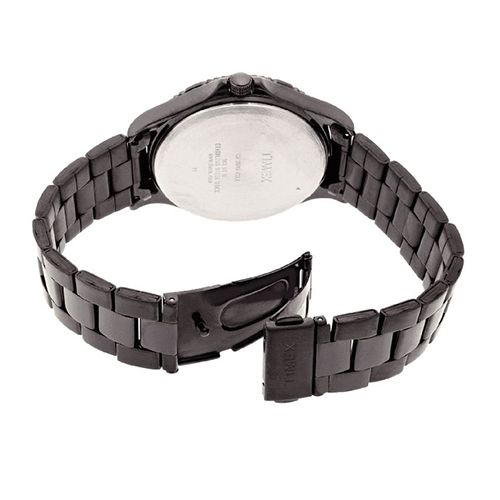 Timex T2P028 Men’s Ameritus Analog Black Dial Medium Size Watch 