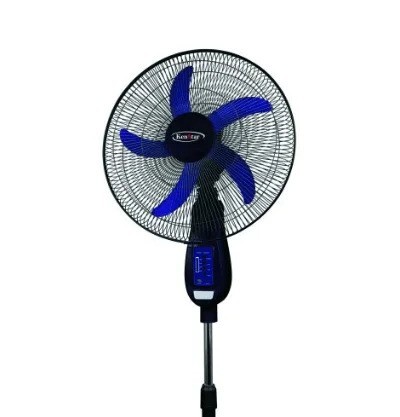 Kenstar 18″ inches Rechargeable Standing Fan (KS-18RE) – Black Finish - deluxe.com.ng