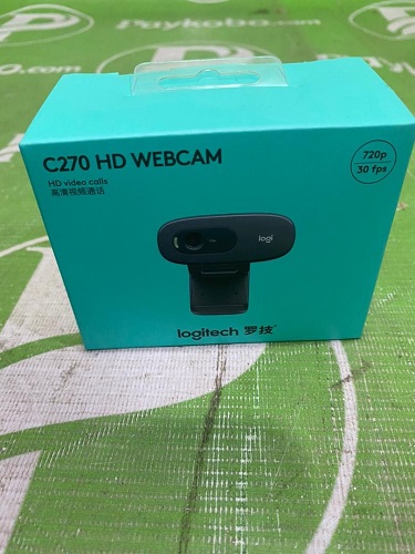 Logitech C270 HD Webcam with Fluid Crystal Technology webcam