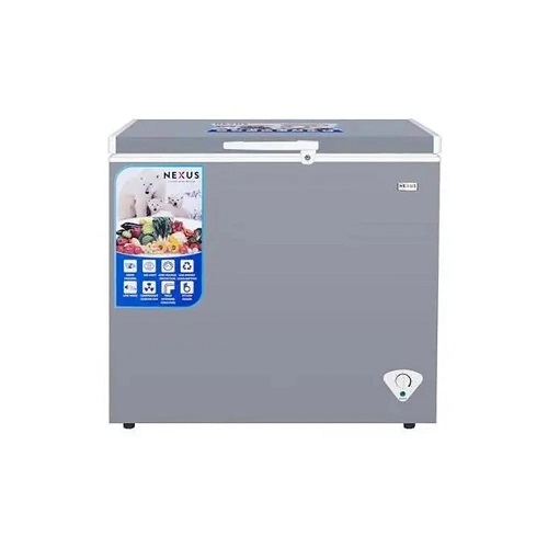Nexus 300 Litres Chest Freezer | NX-315HE (Silver) - deluxe.com.ng