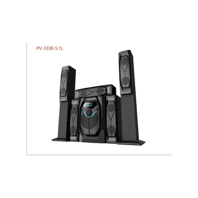 POLYSTAR HOME THEATRE HDMI | FM RADIO | BLUETOOTH | PV-3338-5.1 - deluxe.com.ng