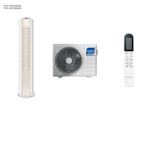 POLYSTAR 2 TON FLOOR STANDING INVERTER AIR CONDITIONER | PVF-HDF206INV - deluxe.com.ng