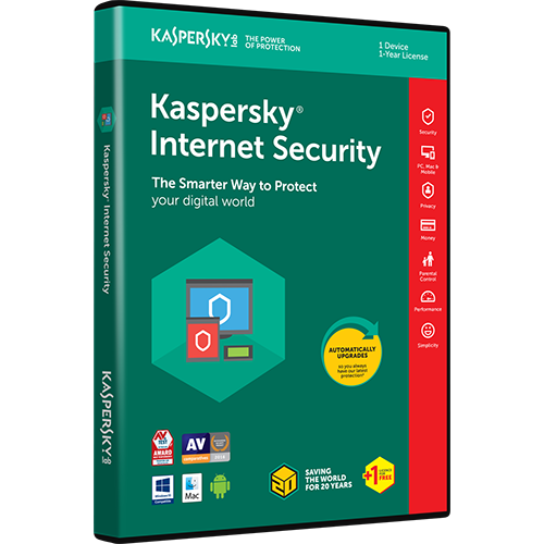 KASPERSKY INTERNET SECURITY MD 2 2018(1+1 FREE)
