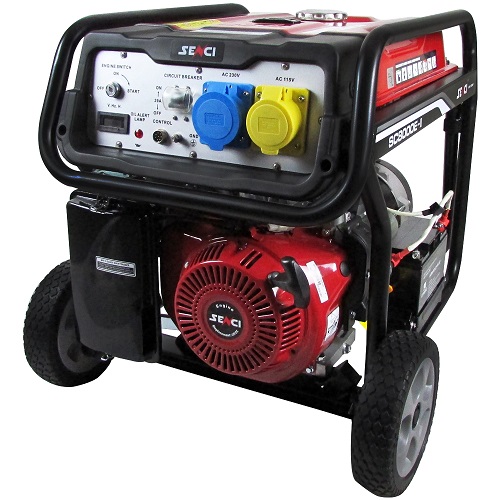 Senci Gasoline Generator SC7000E (4.1kva) - deluxe.com.ng