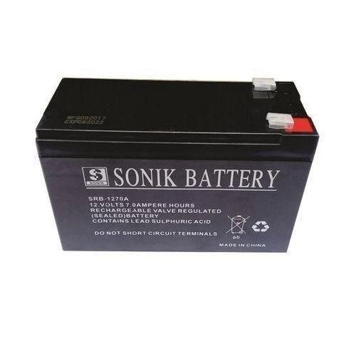 Sonik 12V 7AH Rechargeable Battery - deluxe.com.ng