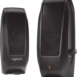 Logitech S120 2.0 Stereo Speakers, Black (DW) N).Deluxe.com.ng