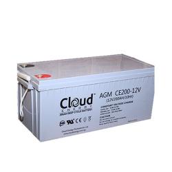Cloud Energy Inverter Battery | 12V 200Ah Deep Cycle Lead Acid AGM  - Deluxe.com.ng