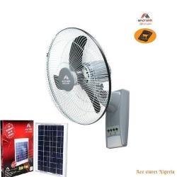 Andrakk Rechargeable 16'' Wall Fan With Remote 