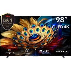 TCL 98 Inch 4K UHD HDR QLED Andriod Smart Google TV( 98C655)