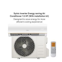 Syinix 1.5HP Inverter Split Air Conditioner with kits - deluxe.com.ng