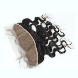 16" Lace Frontal Body Wave Hair (1B - Off Black) + BG Argan Hair Oil.Deluxe.com.ng