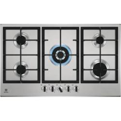 Electrolux Hob | KGS9536X Built-In 90cm 5 Gas Burners Hob Stainless Steel - deluxe.com.ng