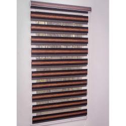 Day And Night Blinds- Brown 4 by 4  5 by 5  5 by 6  7 by 5