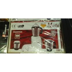 Mata Heavy Duty Motor Blender Mixer/Grinder Set