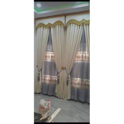 DELUXE LUXURY EXQUISITE CURTAIN 4 (Price stated is Starting Price,State Dimension needed)