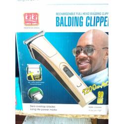 BALDING RECHAGEABLE FILL HEAD BALDING CLIPPER  - deluxe.com.ng
