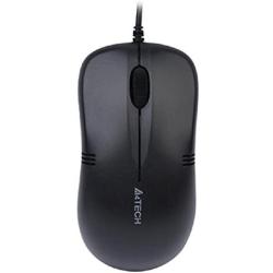 A4Tech op-560nu – Mouse (USB, Optical, Office, Black, Ambidextrous, Monotone)