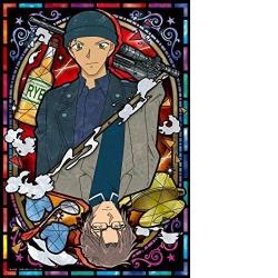 Epoch 300 piece jigsaw puzzle Detective Conan Conan & Akai (26x38cm)-deluxe.com.ng