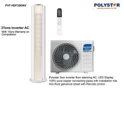 Polystar 3HP (3Tons) Inverter Floor Standing Air Conditioner | PVF-HDF306INV - deluxe.com.ng