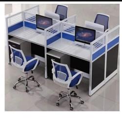 QUALITY DESIGNED 4 SEATERS WORK STATION  (OPIN) - Deluxe.com.ng