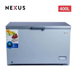 NEXUS 400 LITRES CHEST FREEZER SILVER | NX-490HE - deluxe.com.ng