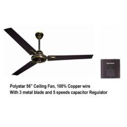 POLYSTAR 56 INCH CEILING FAN | PV-56BC - deluxe.com.ng
