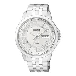 CITIZEN BF2011-51A MEN’S SILVER DIAL SILVER BRACELET QUARTZ DRESS WATCH - deluxe.com.ng