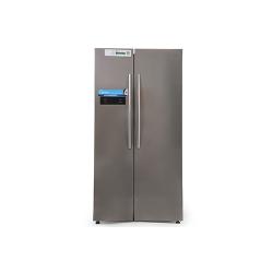 Midea 510L Side by Side Refrigerator With Handle (Silver) | HC-689WEN  deluxe.com.ng
