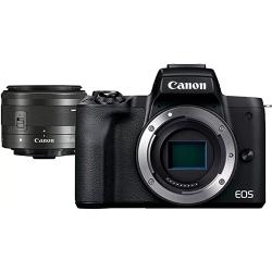 Canon EOS M50 Mark II + EF-M 15-45mm is STM Kit  - DELUXE.COM.NG