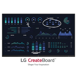 LG 75 Inch Interactive Display Board | TR3DJ-B Series IPS UHD IR Multi Touch Interactive Whiteboard with Embedded Writing Software, Built-in Speakers, & VESA™ Mount Compatibility | 75TR3DJ-B - Deluxe.com.ng