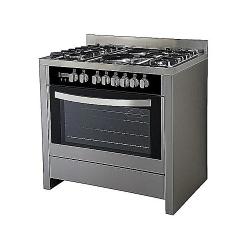 Scanfrost 80*60CM Gas Cooker, 5 Gas with Grill and Auto Ignition | SFC851M - deluxe.com.ng