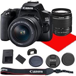 Canon EOS 250D / Rebel SL3 DSLR Camera w/ 18-55mm F/3.5-5.6 III Lens - DELUXE.COM.NG
