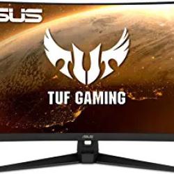 ASUS TUF Gaming 32″ 1080P Curved Monitor - VG328H1B, (1920 x 1080) 165Hz, (Supports 144Hz), Tilt Adj, Speaker,  VESA Mountable , HDMI & VGA - Deluxe.com.ng