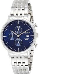 CITIZEN AN3610-55L CHRONOGRAPH MEN’S STAINLESS STEEL QUARTZ MEN’S WATCH - deluxe.com.ng