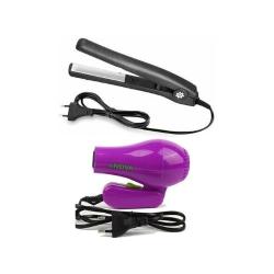 Nova Foldable Hair Dryer & Universal Hair Curler/Straightener - deluxe.com.ng