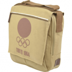 Olympic museum woven messanger across shoulder bag Tokyo 1964 - deluxe.com.ng