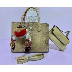 STYLISH 2 PIECE WOMEN'S HAND BAG - deluxe.com.ng