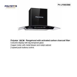 Polystar 90cm Cooker Hood with Digital Touch Display | PV-JY9003BB - deluxe.com.ng