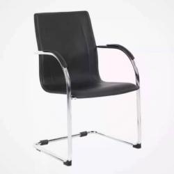 BLACK OFFICE  VISITOR'S CHAIR (DESIN)