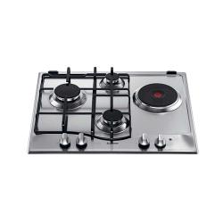 Ariston Hob Cooker | Built-In 60Cm, Automatic Ignition (3 Gas + 1 Hot Plate)  – PC631NX - deluxe.com.ng