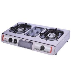 AKAI Table Top Gas Cooker With Grill (S) -deluxe.com.ng