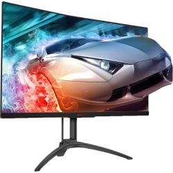 AOC International AG323QCX2 31.5-Inch 2560 x 1440 WQHD 144Hz Curved FreeSync 1ms Gaming Monitor with Built-In 2 x 5W Speakers (PW)