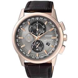 CITIZEN AT8113-12H MEN’S ECO-DRIVE RADIO CONTROLLED WORLD TIME WATCH - Deluxe.com.ng