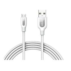 Anker A8143H21 PowerLine+ Micro USB (6ft) White