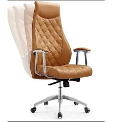 QUALITY DESIGNED LIGHT BROWN EXECUTIVE OFFICE CHAIR  - AVAILABLE (UGIN) - deluxe.com.ng