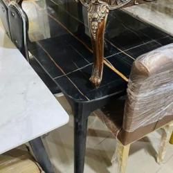 BLACK DINING TABLE (1530)