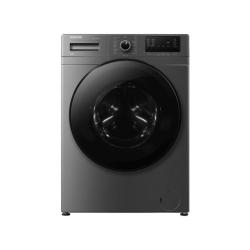BRUHM WASHING MACHINE BWF-120H FRONT LOADING,TITANIUM DARK SILVER - deluxe.com.ng