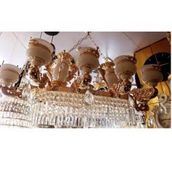 BY 10 BULB BOAT CHANDELIER QUALITY DESIGNED LIGHT - FOR INDOOR USE (BEHIC)  - Deluxe.com.ng