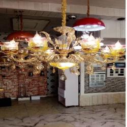 BY 6 CRYSTAL CHANDELIER  QUALITY DESIGNED LIGHT - FOR INDOOR USE (ZENLI) - deluxe.com.ng